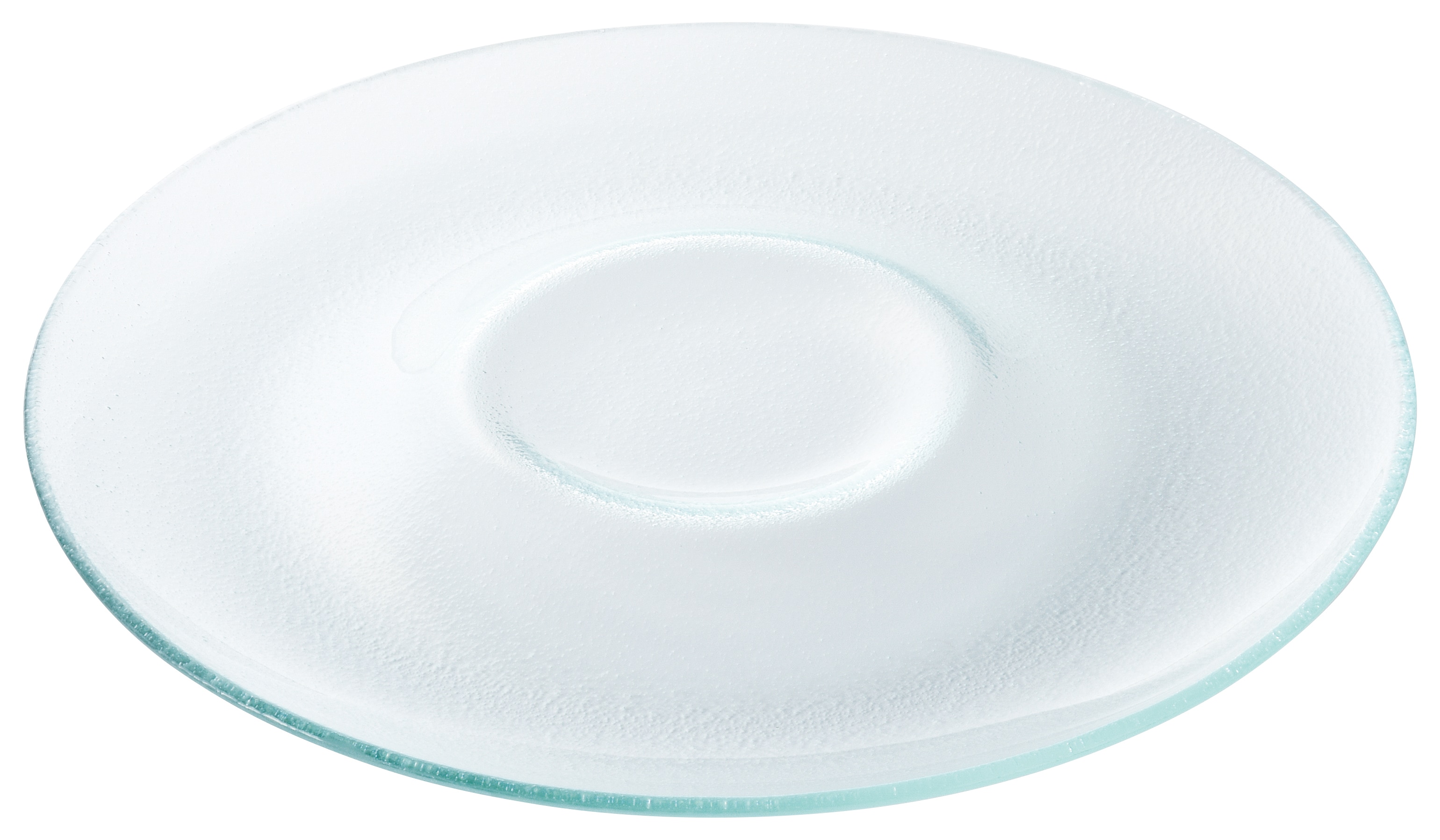 山万 クリア　29cmワイドカーブリムプレート 1個（ご注文単位1個）【直送品】