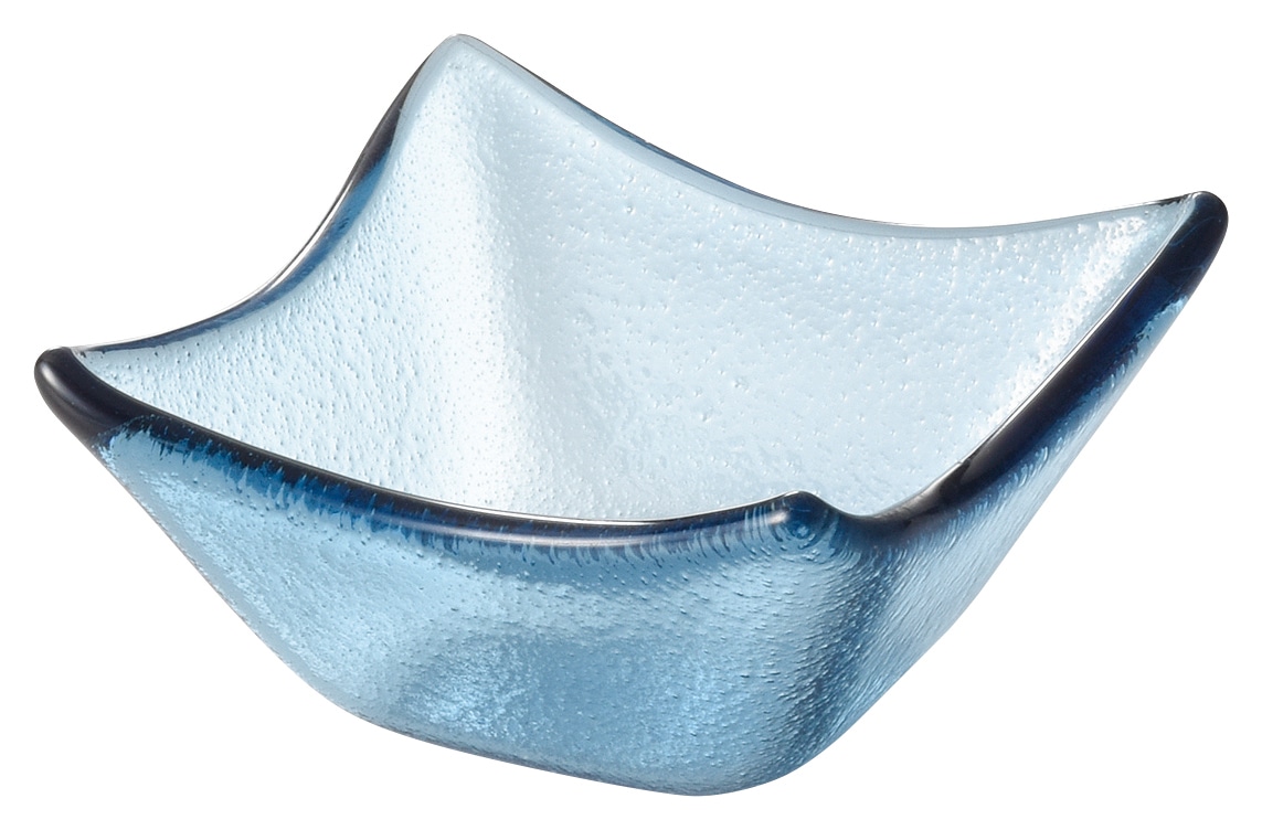 山万 ブルー　7cm角ボウル 1個（ご注文単位1個）【直送品】