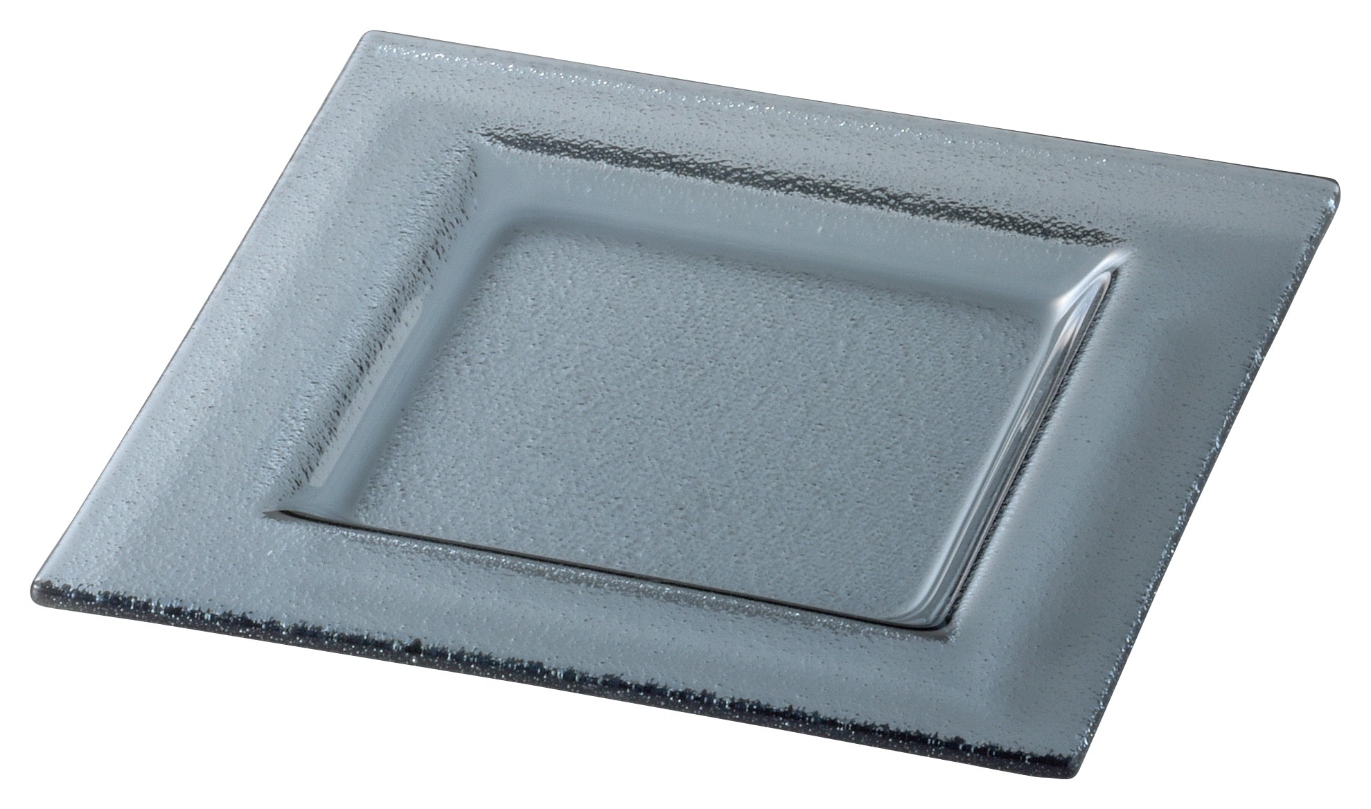 山万 シーニュ　スモーク　14.5cmスクエアーリムプレート 1個（ご注文単位1個）【直送品】
