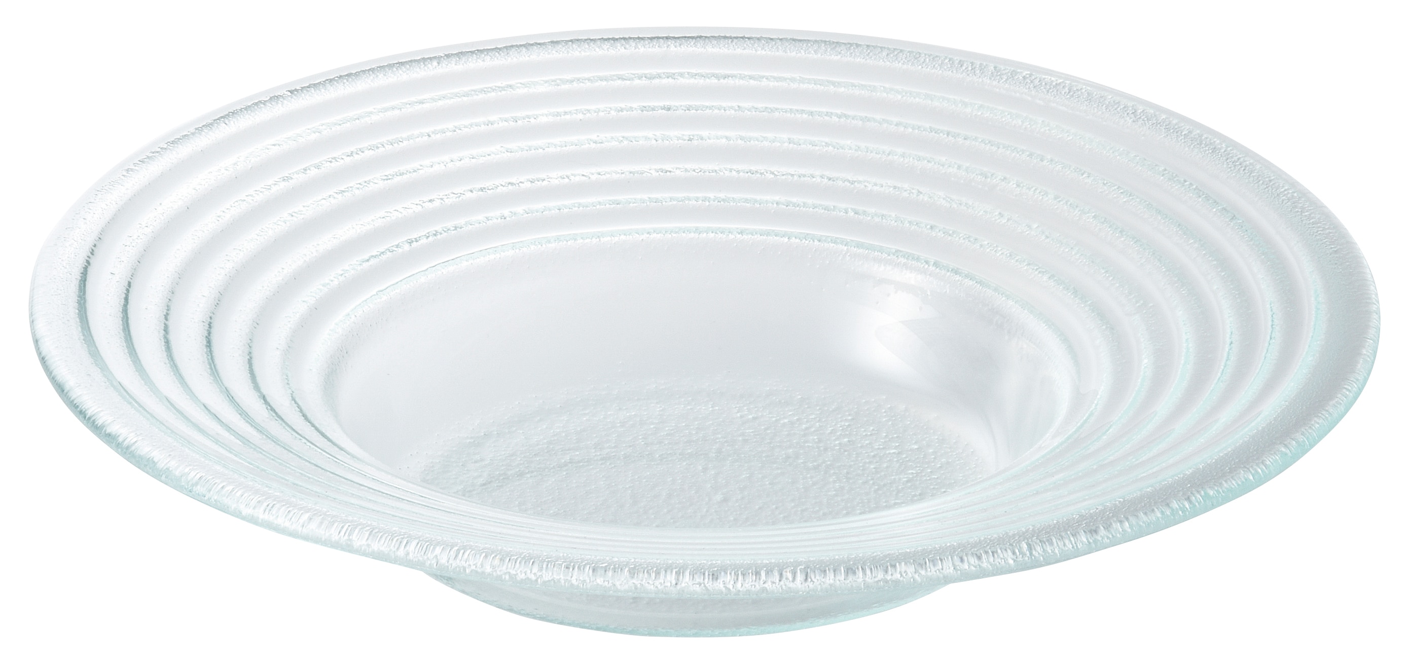 山万 クリア　23.5cmオービットリムスープボウル 1個（ご注文単位1個）【直送品】