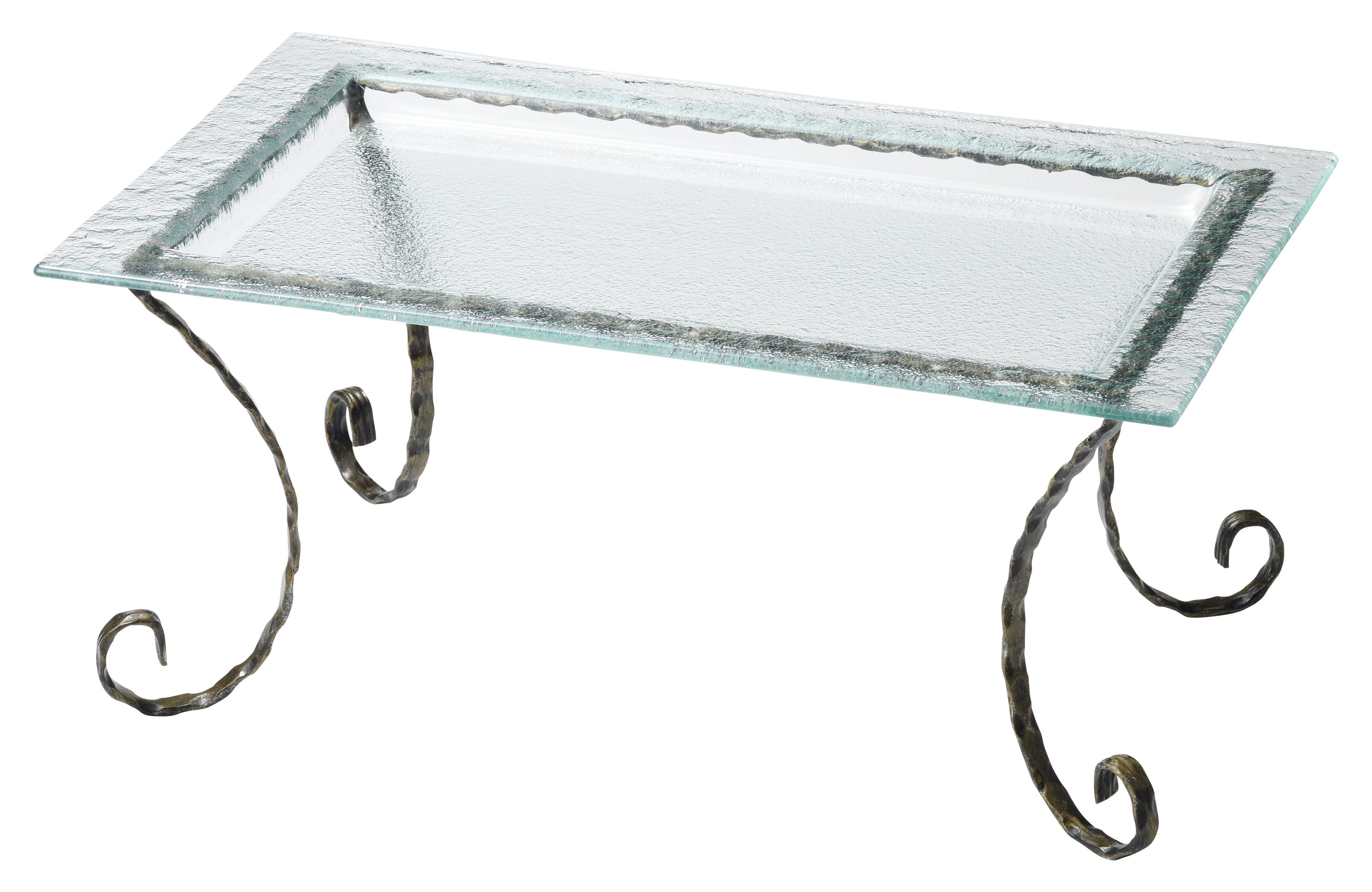 山万 クリア　52.5cmビュッフェスタンド 1個（ご注文単位1個）【直送品】