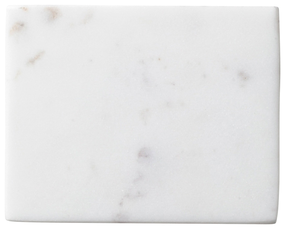山万 ホワイトマーブル 12.5cm長角プレート 1個(ご注文単位1個)【直送品】