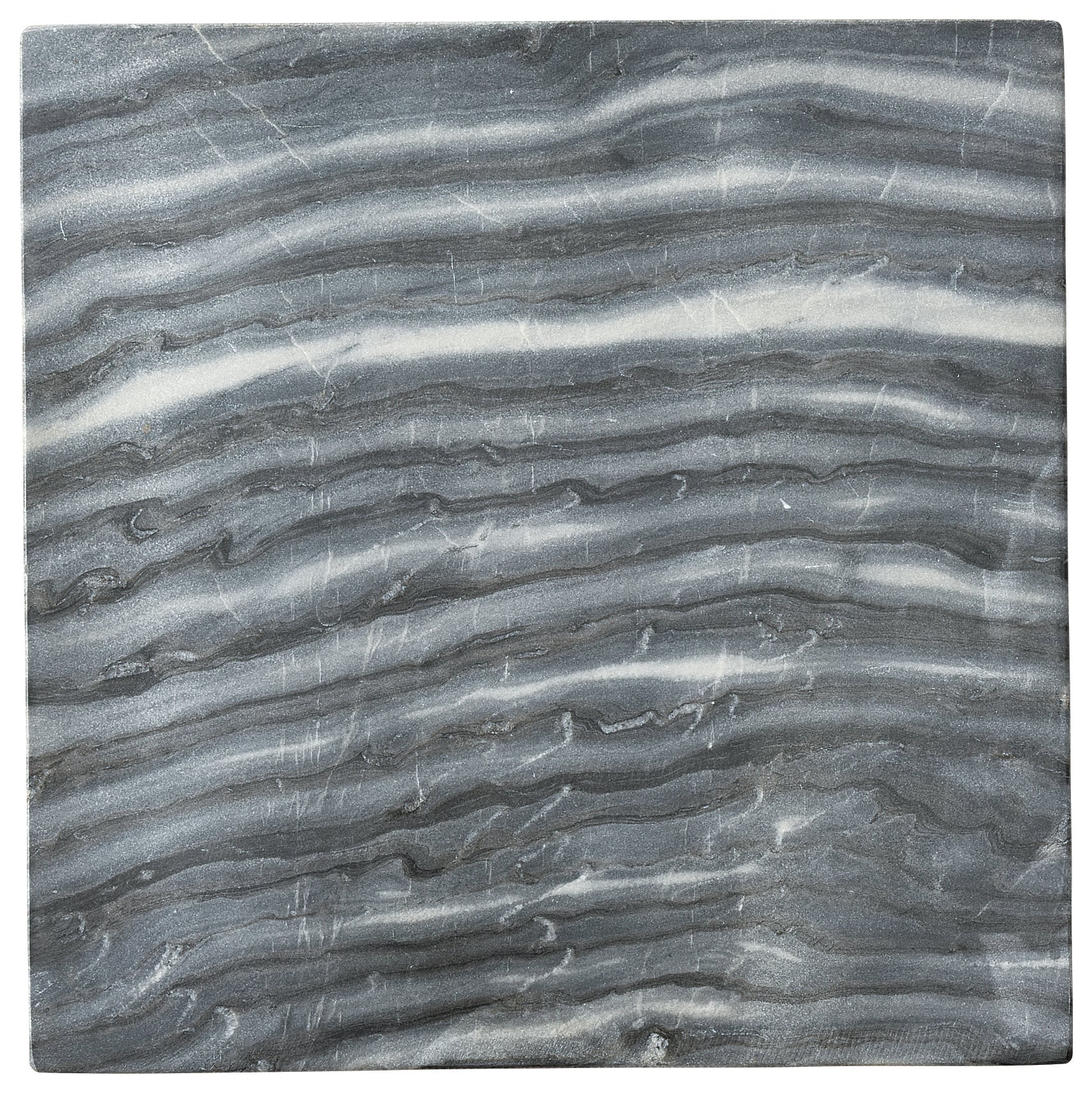 山万 グレーマーブル　24cmスクエアープレート 1個（ご注文単位1個）【直送品】