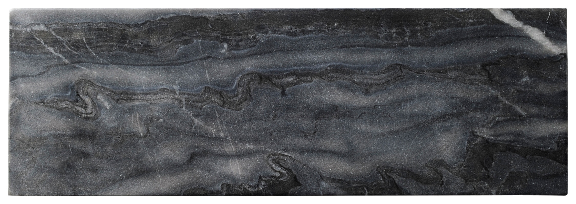 山万 グレーマーブル　30cmナロープレート 1個（ご注文単位1個）【直送品】