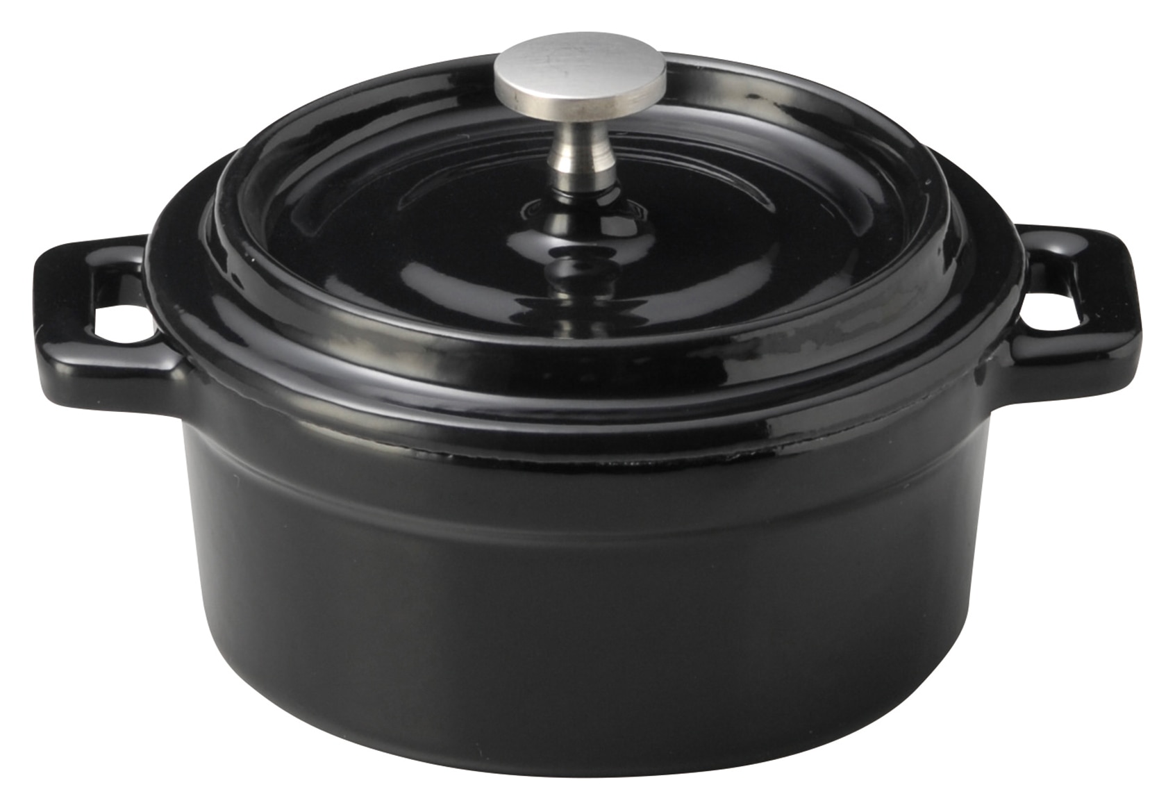 山万 13cmココット　ブラック 1個（ご注文単位1個）【直送品】