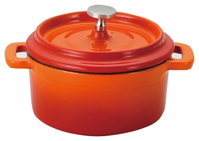 山万 13cmココット　ベイクオレンジ 1個（ご注文単位1個）【直送品】