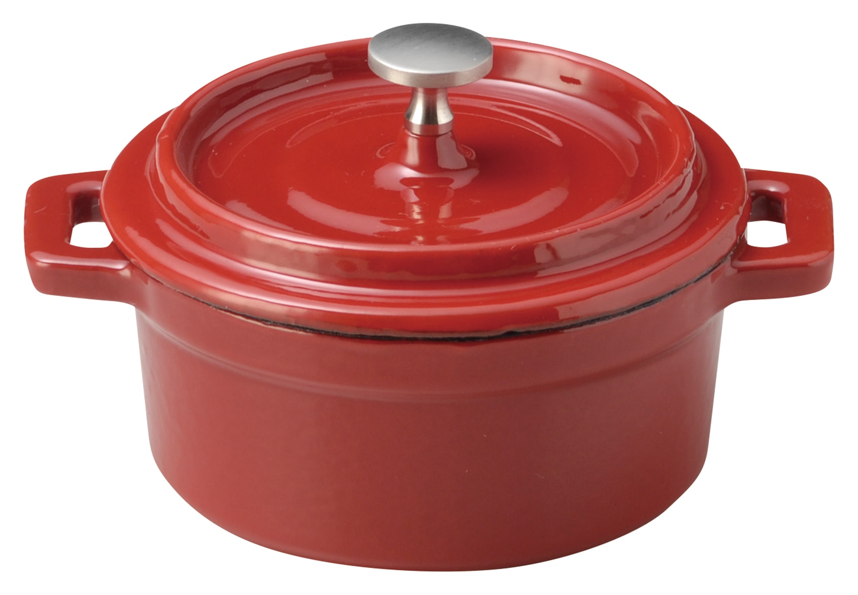 山万 13cmココット　レッド 1個（ご注文単位1個）【直送品】