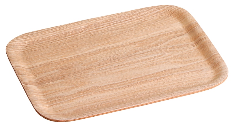 山万 ウィローウッド 27cm長角トレー 1個(ご注文単位1個)【直送品】