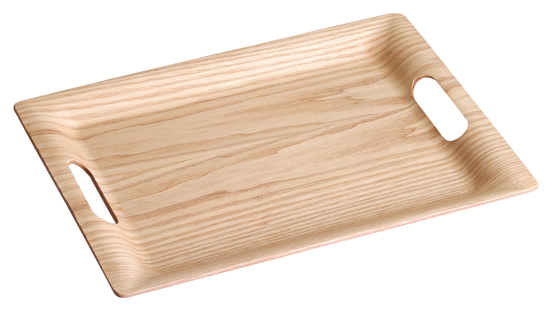 山万 ウィローウッド 41cm長角手付トレー 1個(ご注文単位1個)【直送品】