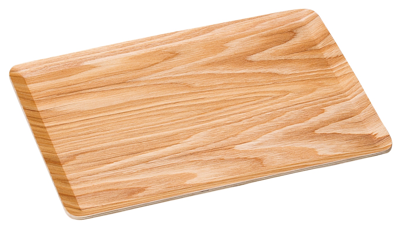 山万 ウィローウッド 27cmフラットトレー 1個(ご注文単位1個)【直送品】