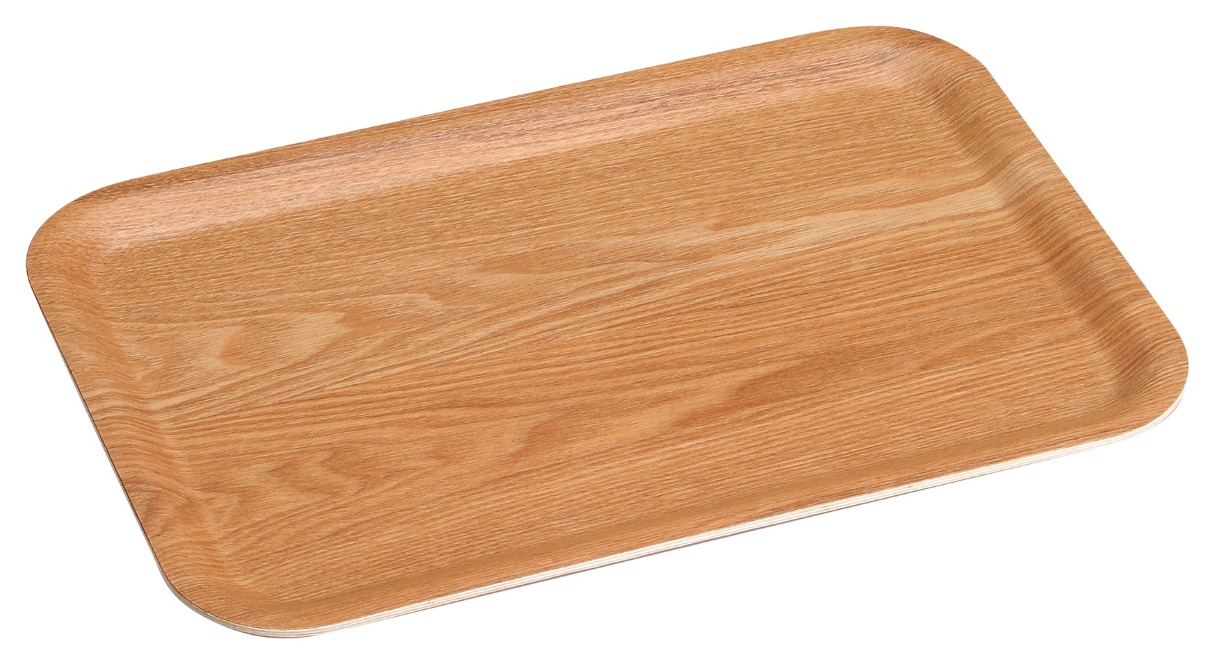 山万 ウィローウッド ノンスリップ 41cm長角トレー 1個(ご注文単位1個)【直送品】