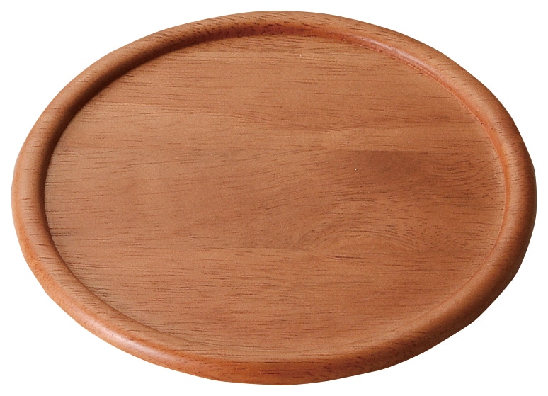 山万 ライトブラウン　14cmラウンドプレート 1個（ご注文単位1個）【直送品】