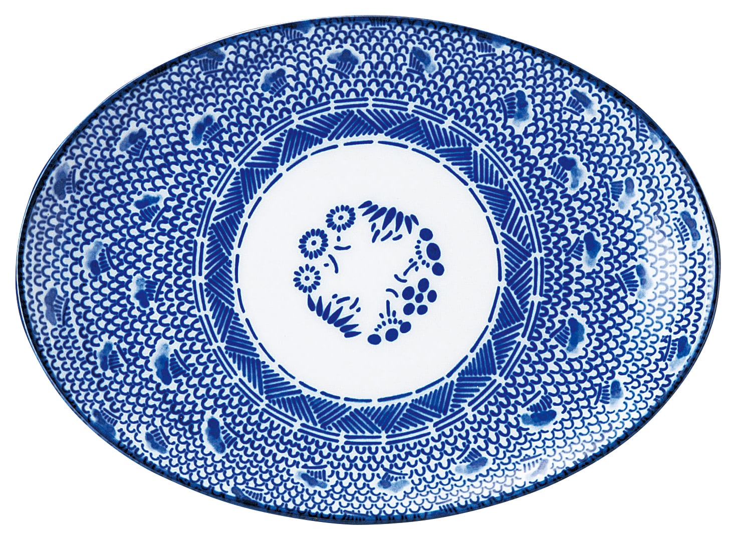 山万 タイスキ 9”プラター 1個(ご注文単位1個)【直送品】