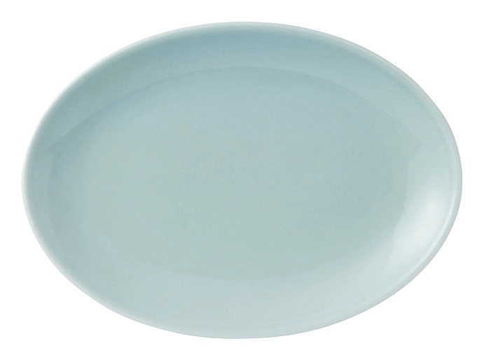 山万 青彩(水面) 10”プラター 1個(ご注文単位1個)【直送品】