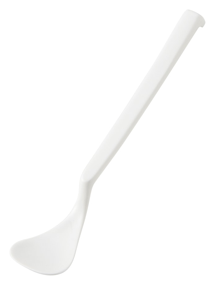 山万 白　ハンディースプーン 1個（ご注文単位1個）【直送品】