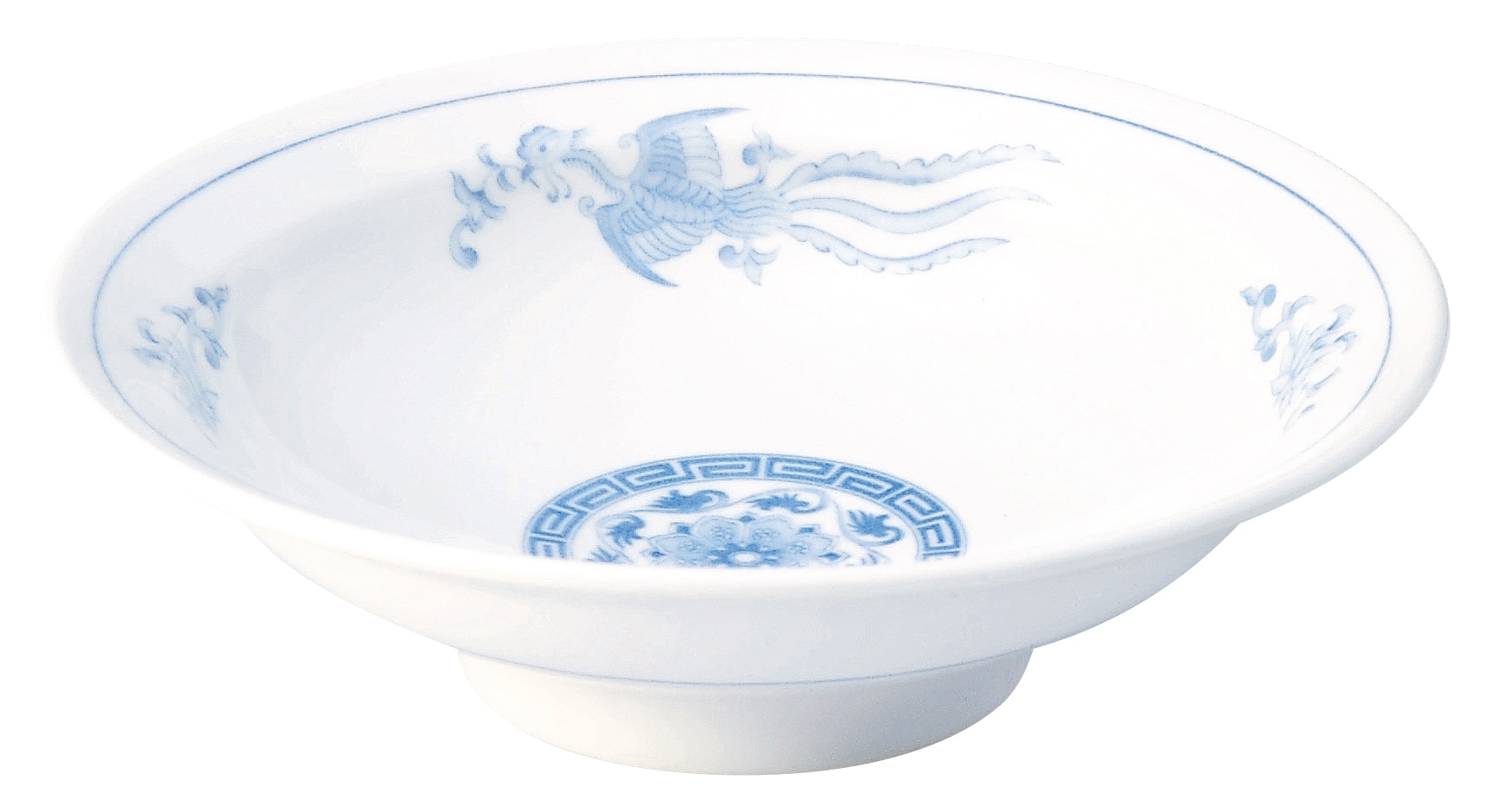 山万 鳳凰 7.0丸高台皿 1個(ご注文単位1個)【直送品】