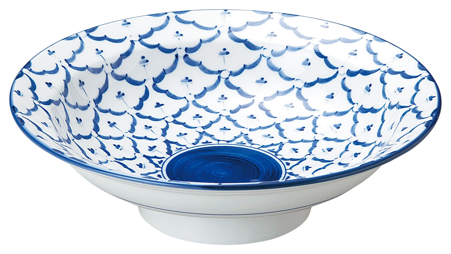 山万 チェンマイ 7.0丸高台皿 1個(ご注文単位1個)【直送品】