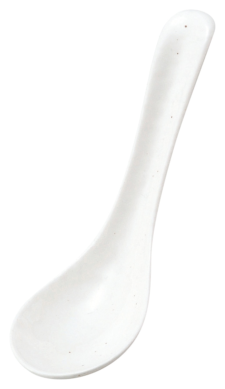 山万 新粉引 スープスプーン 小 1個(ご注文単位1個)【直送品】