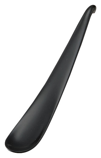 山万 黒　デザートスプーン 1個（ご注文単位1個）【直送品】