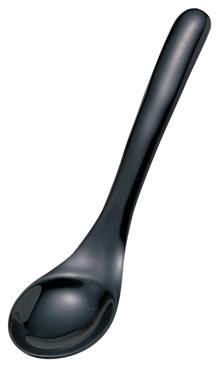 山万 黒　リゾットスプーン 1個（ご注文単位1個）【直送品】