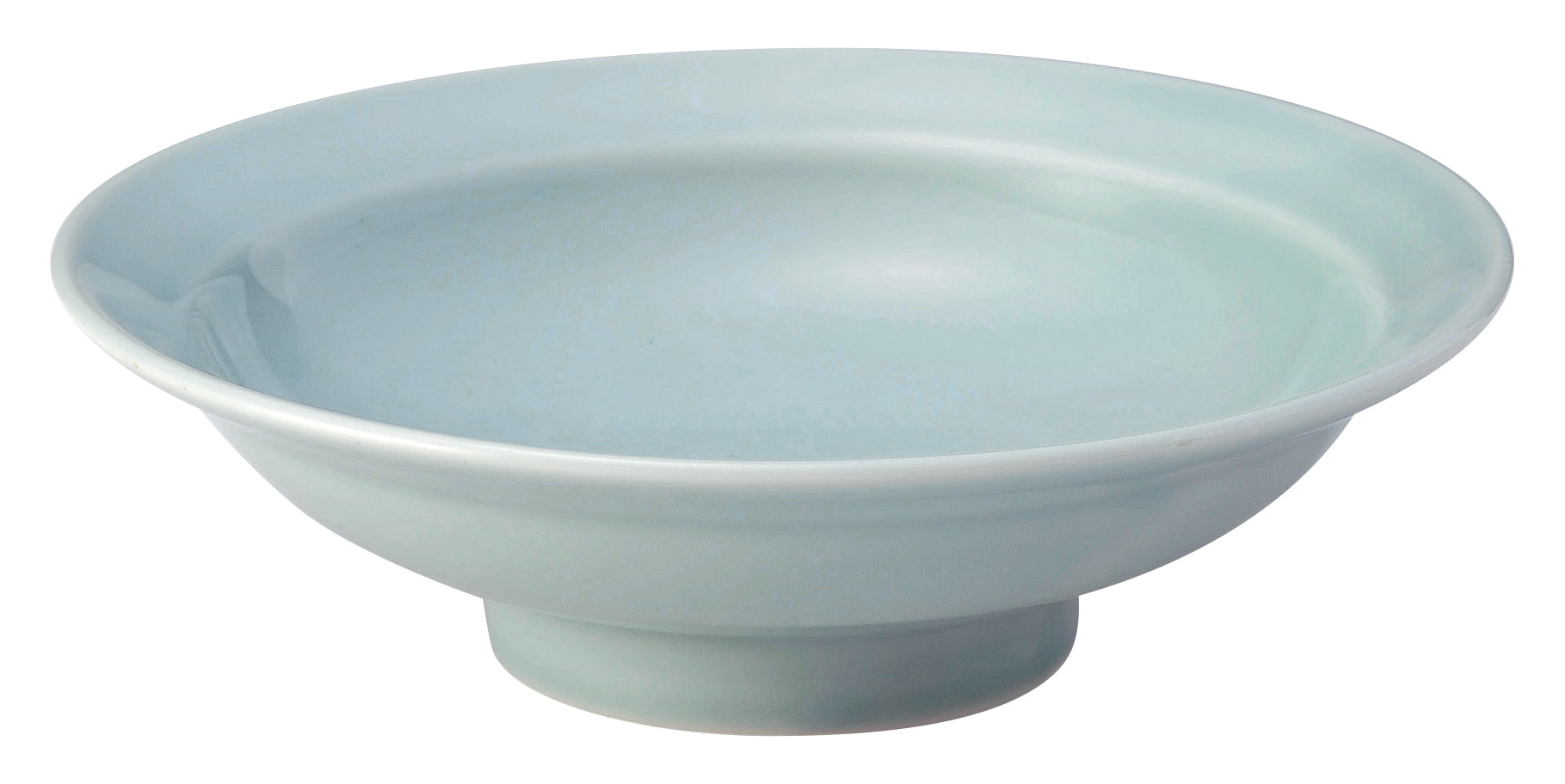 山万 青彩　8.0丸高台皿 1個（ご注文単位1個）【直送品】