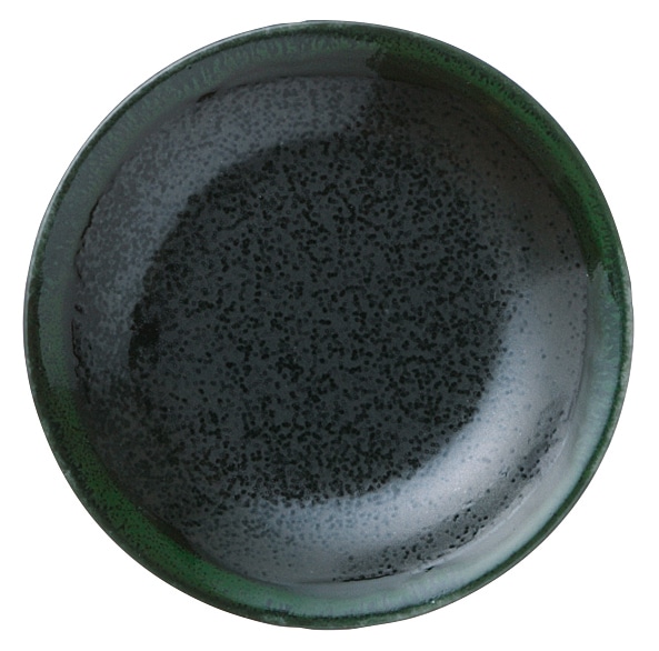 山万 グリーン志野　リム4.0皿 1個（ご注文単位1個）【直送品】