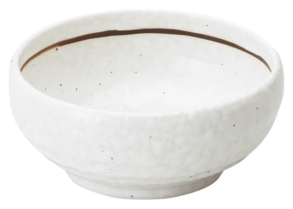 山万 粉引ライン　4.2ボウル 1個（ご注文単位1個）【直送品】