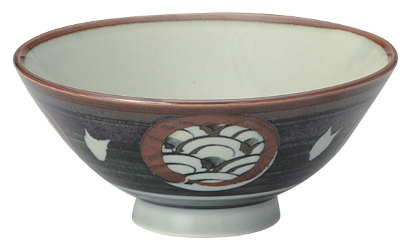 山万 錆丸紋 鯛茶 身 1個(ご注文単位1個)【直送品】