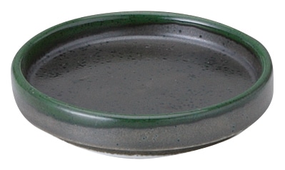 山万 グリーン志野 3.0薬味皿 1個(ご注文単位1個)【直送品】