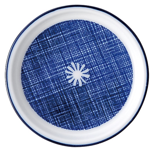 山万 古青藍 藍花 薬味皿 1個(ご注文単位1個)【直送品】