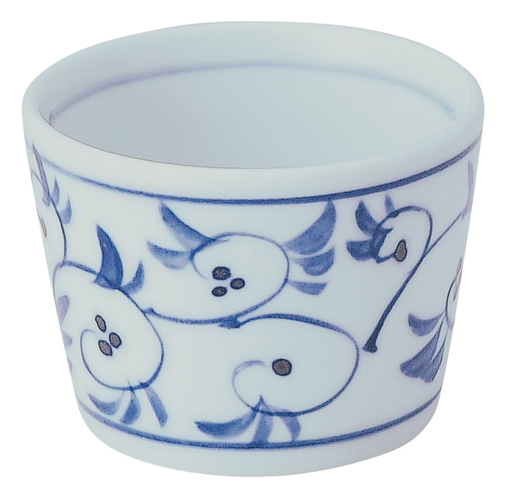 山万 唐草　切立そば猪口 1個（ご注文単位1個）【直送品】