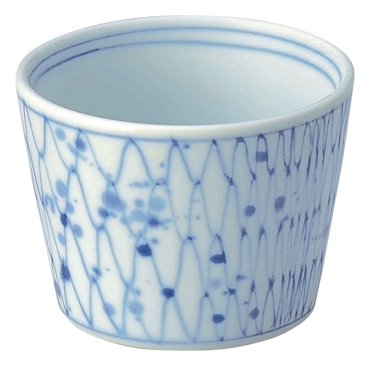 山万 網　切立そば猪口 1個（ご注文単位1個）【直送品】