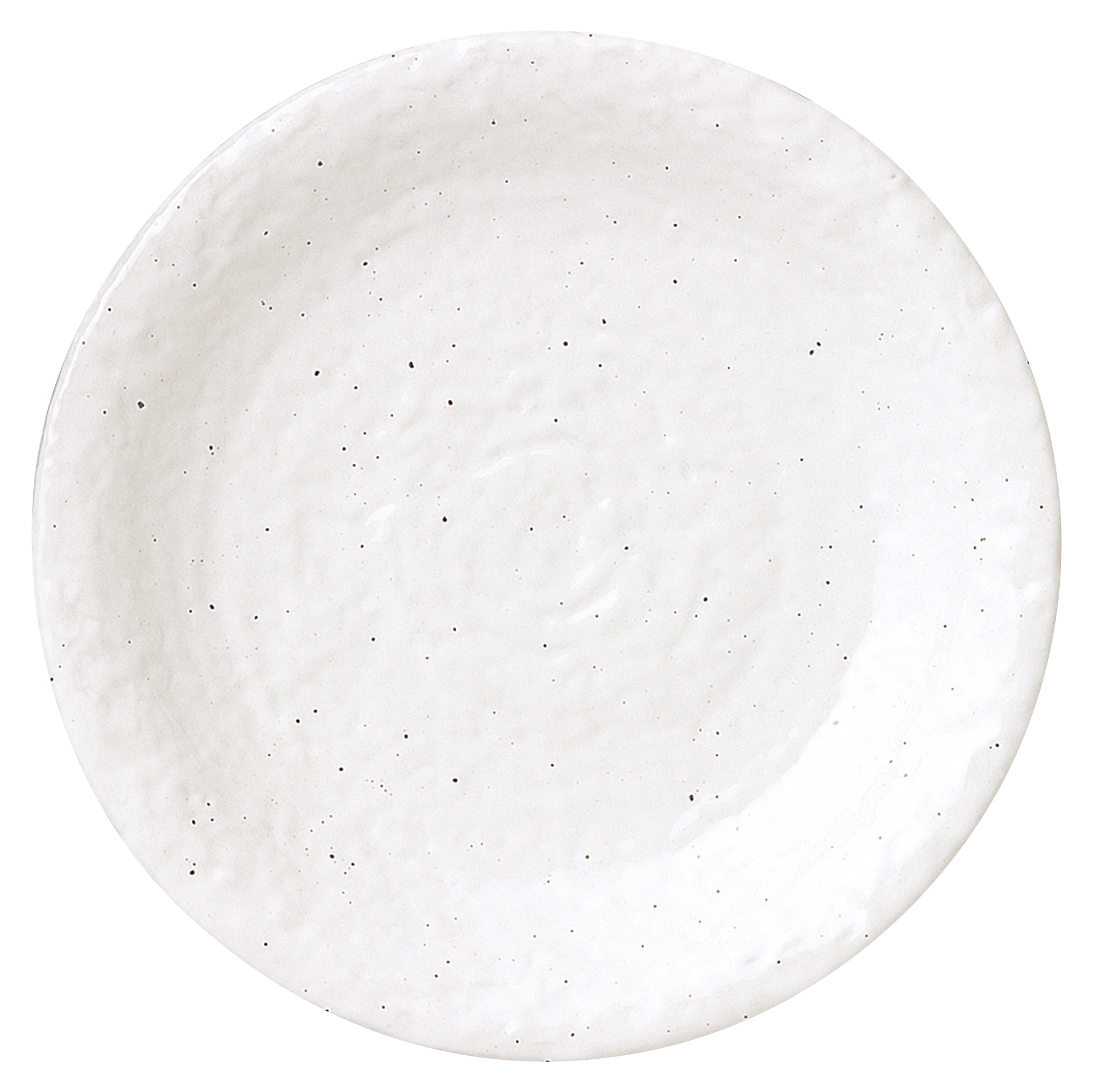 山万 新粉引　石目7.0皿 1個（ご注文単位1個）【直送品】