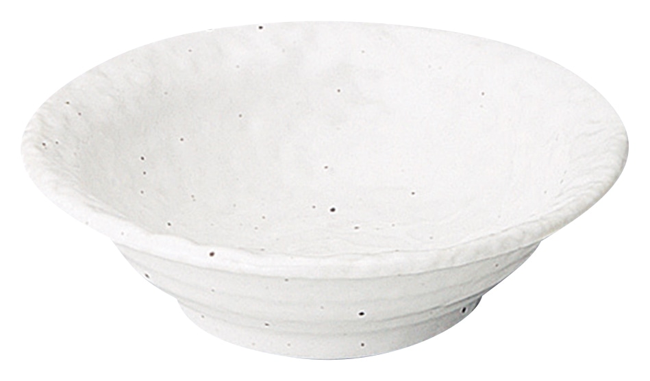 山万 新粉引　石目4.0鉢 1個（ご注文単位1個）【直送品】