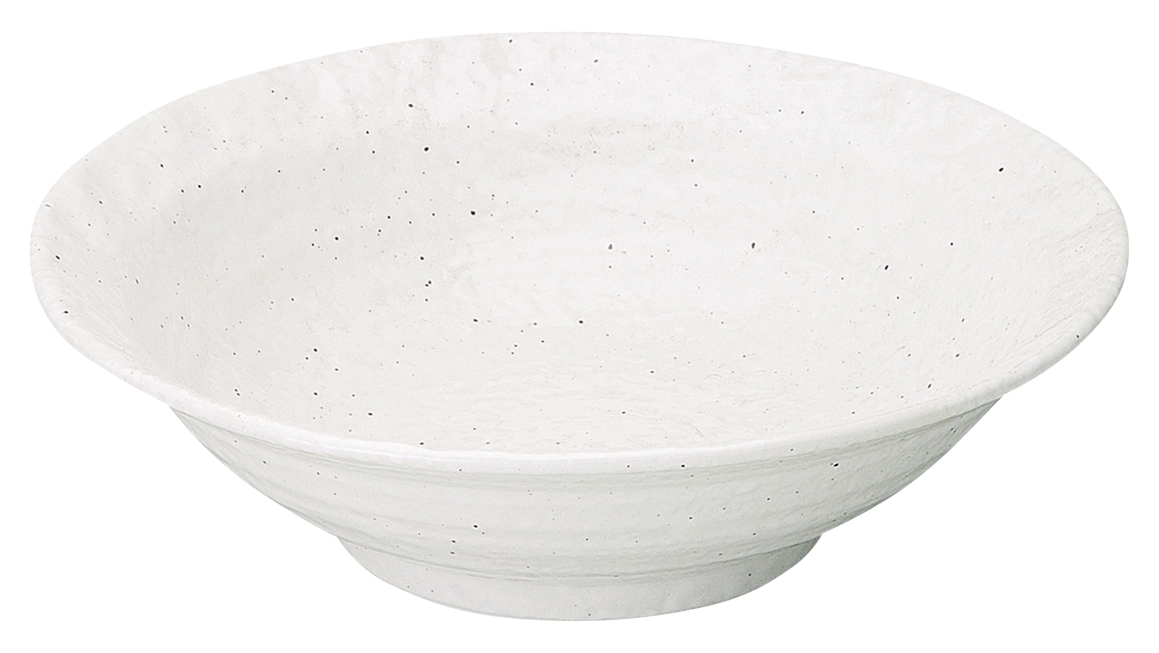 山万 新粉引　石目リム尺鉢 1個（ご注文単位1個）【直送品】