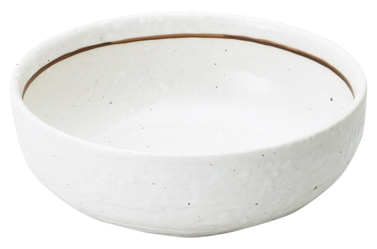 山万 粉引ライン　石目5.5ボウル 1個（ご注文単位1個）【直送品】