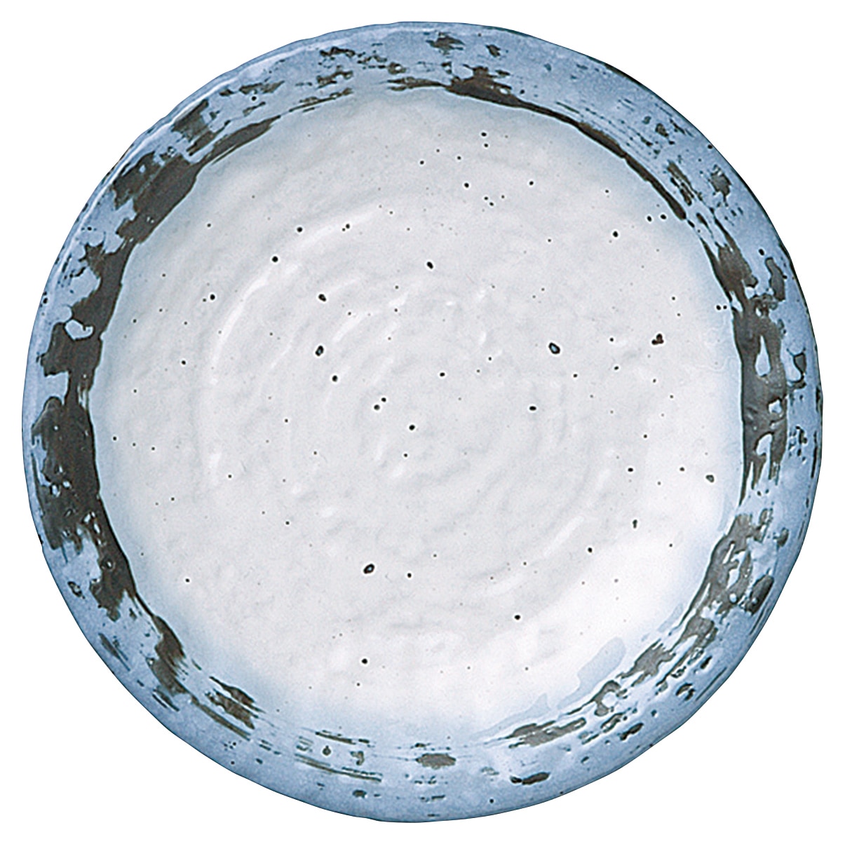 山万 なごり雪　石目5.0皿 1個（ご注文単位1個）【直送品】