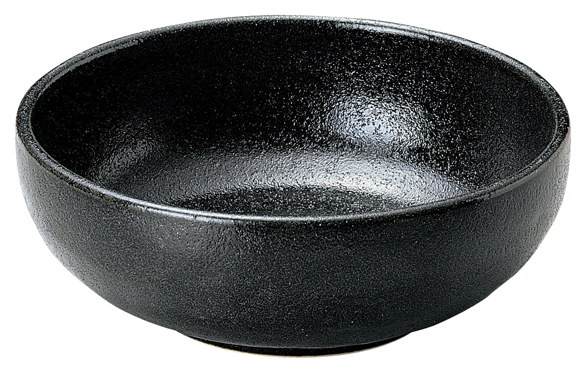 山万 ゆず黒耀　石目5.5ボウル 1個（ご注文単位1個）【直送品】