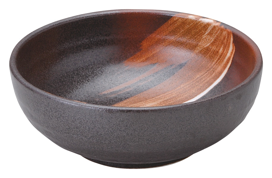 山万 白刷毛唐津　石目7.0ボウル 1個（ご注文単位1個）【直送品】