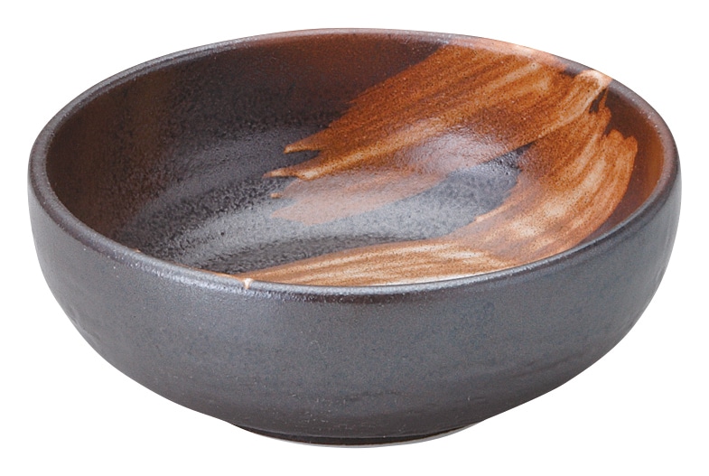 山万 白刷毛唐津　石目6.5ボウル 1個（ご注文単位1個）【直送品】