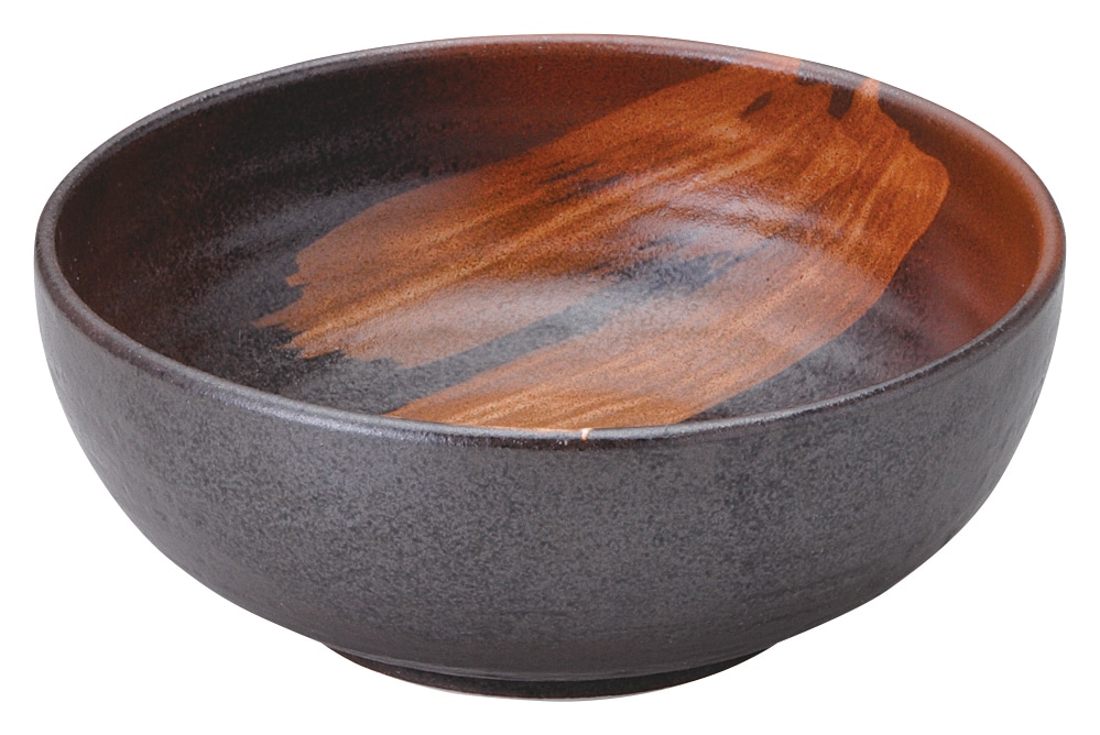 山万 白刷毛唐津　石目5.5ボウル 1個（ご注文単位1個）【直送品】