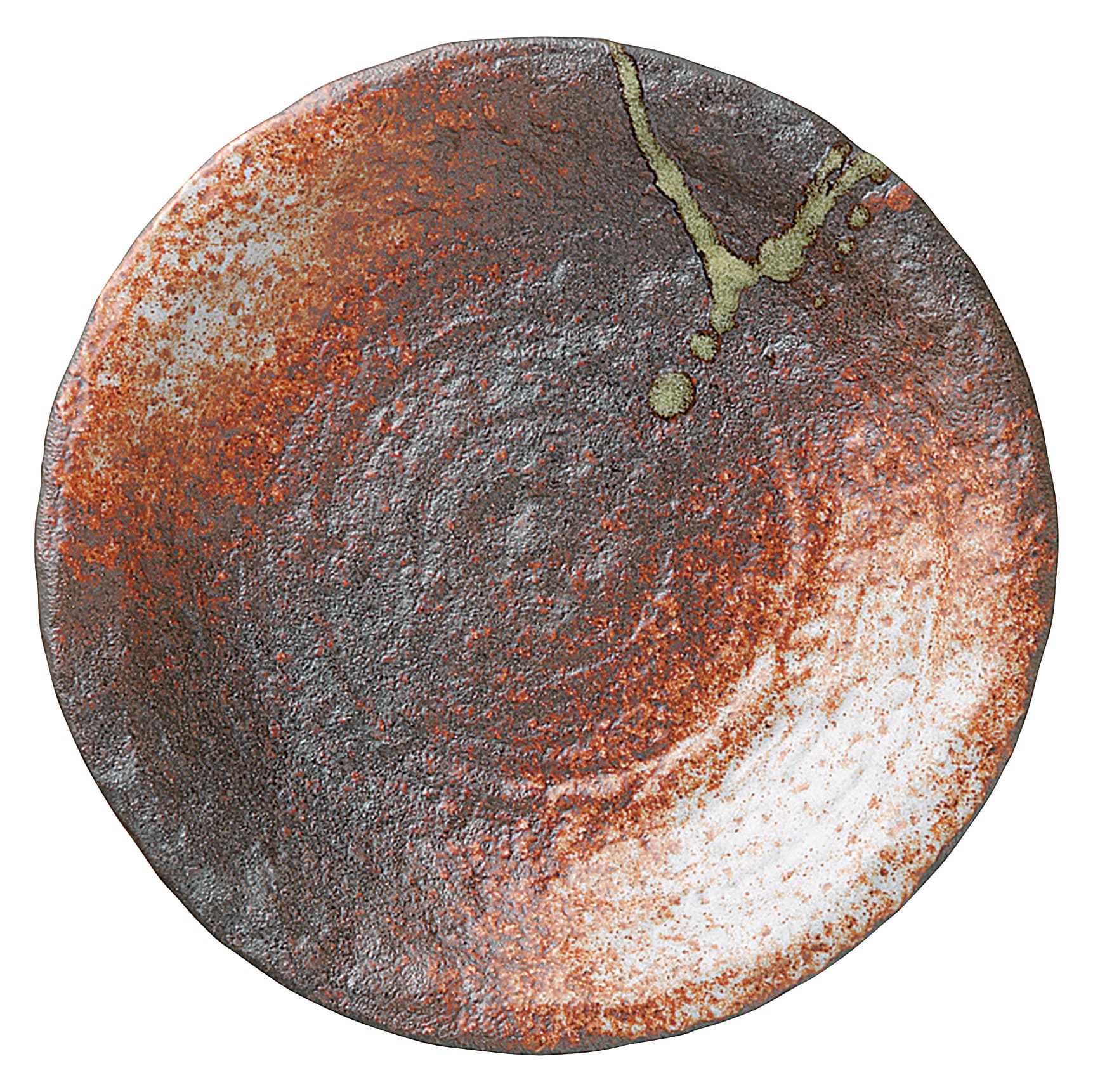 山万 明志野　石目7.0皿 1個（ご注文単位1個）【直送品】