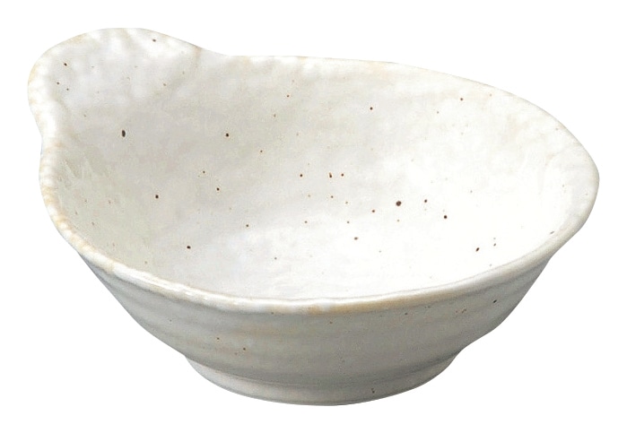 山万 新粉引　石目広口呑水 1個（ご注文単位1個）【直送品】