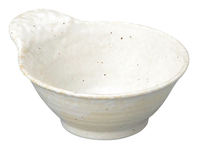 山万 新粉引　石目深口呑水 1個（ご注文単位1個）【直送品】