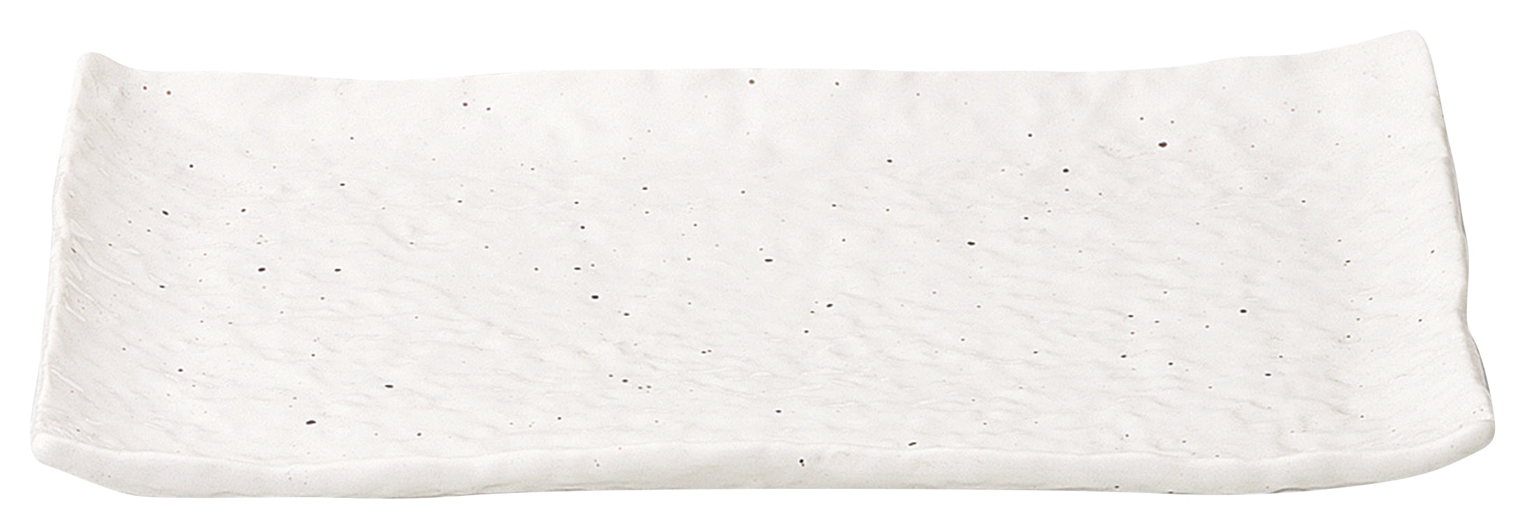 山万 新粉引　石目8.0長角皿 1個（ご注文単位1個）【直送品】