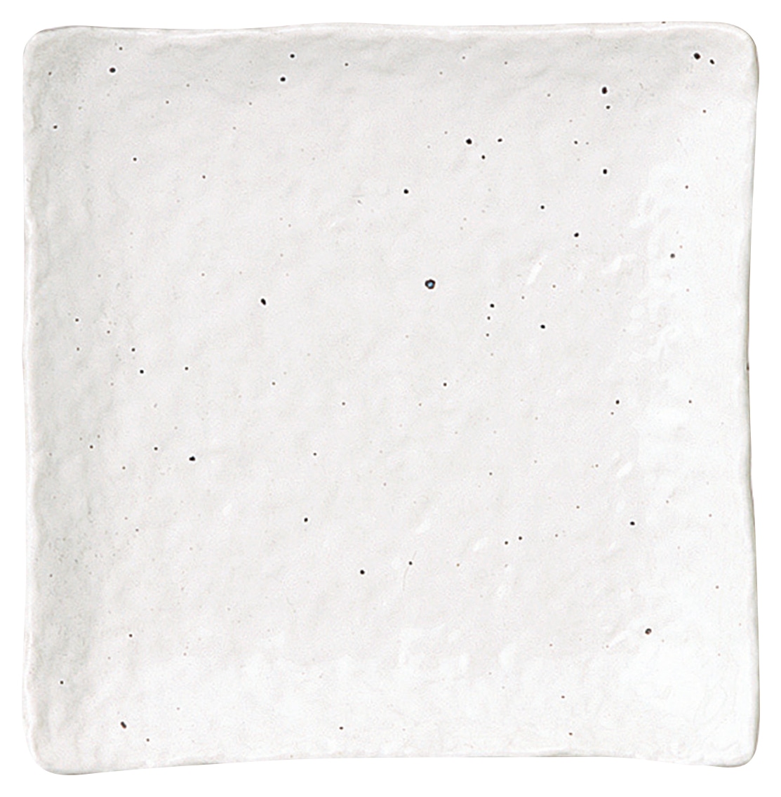 山万 新粉引　石目5.0正角皿 1個（ご注文単位1個）【直送品】