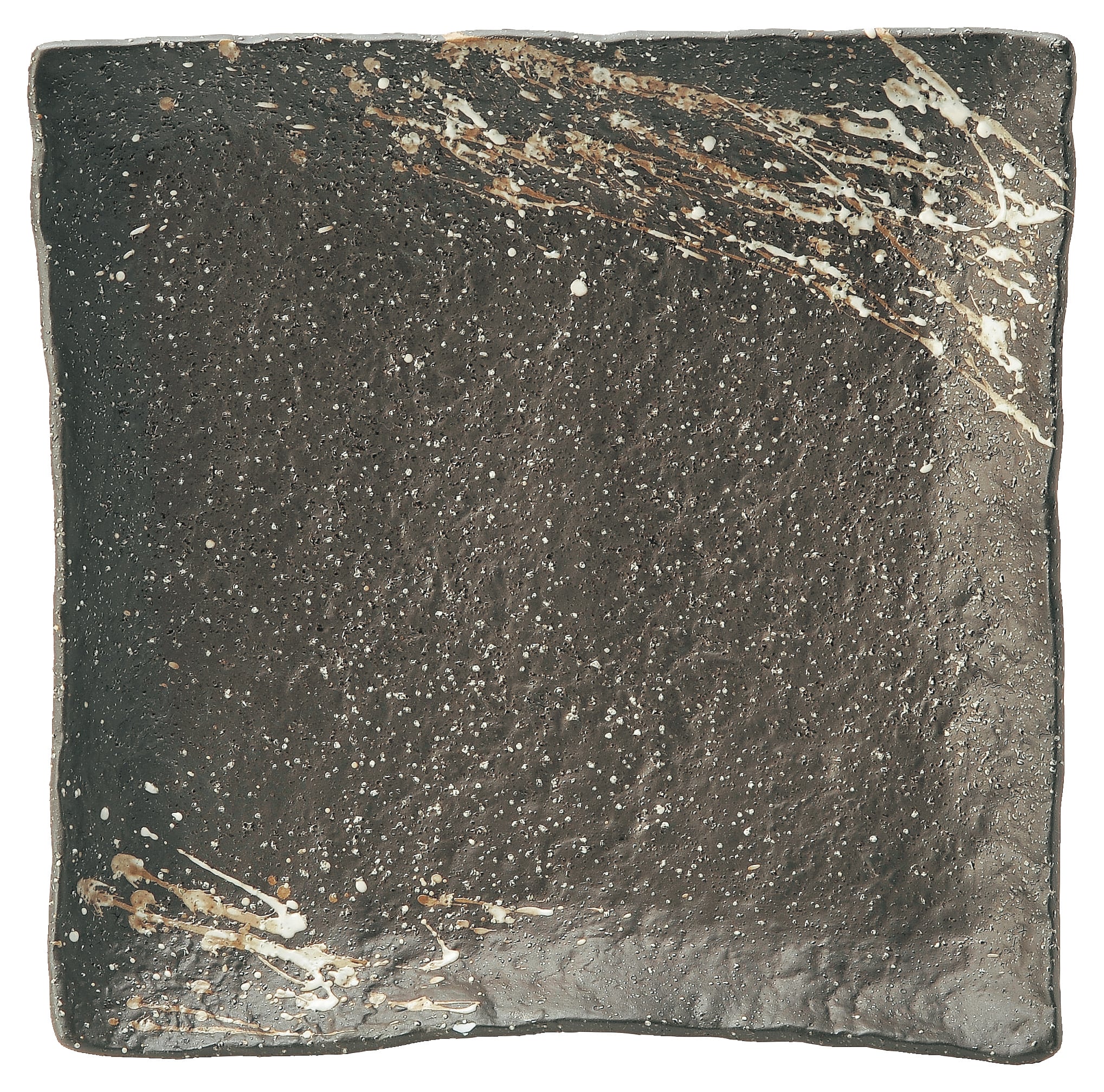 山万 吹雪　石目7.0正角皿 1個（ご注文単位1個）【直送品】