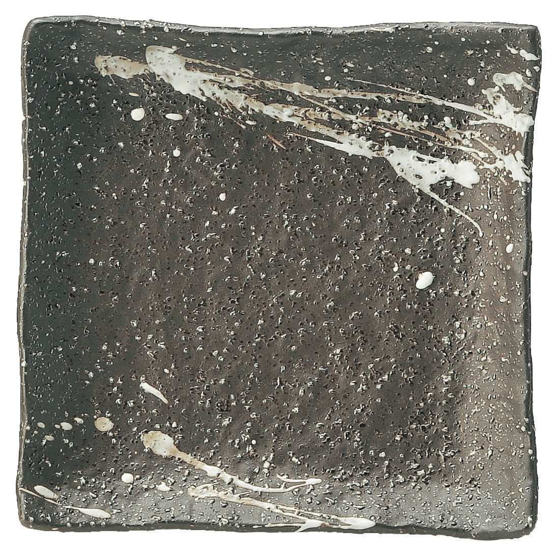 山万 吹雪　石目5.0正角皿 1個（ご注文単位1個）【直送品】