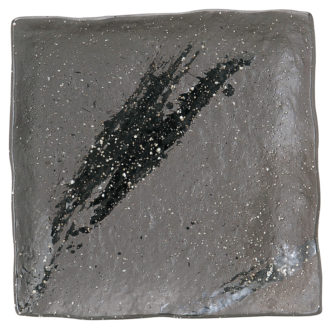 山万 彗星　石目6.0正角皿 1個（ご注文単位1個）【直送品】