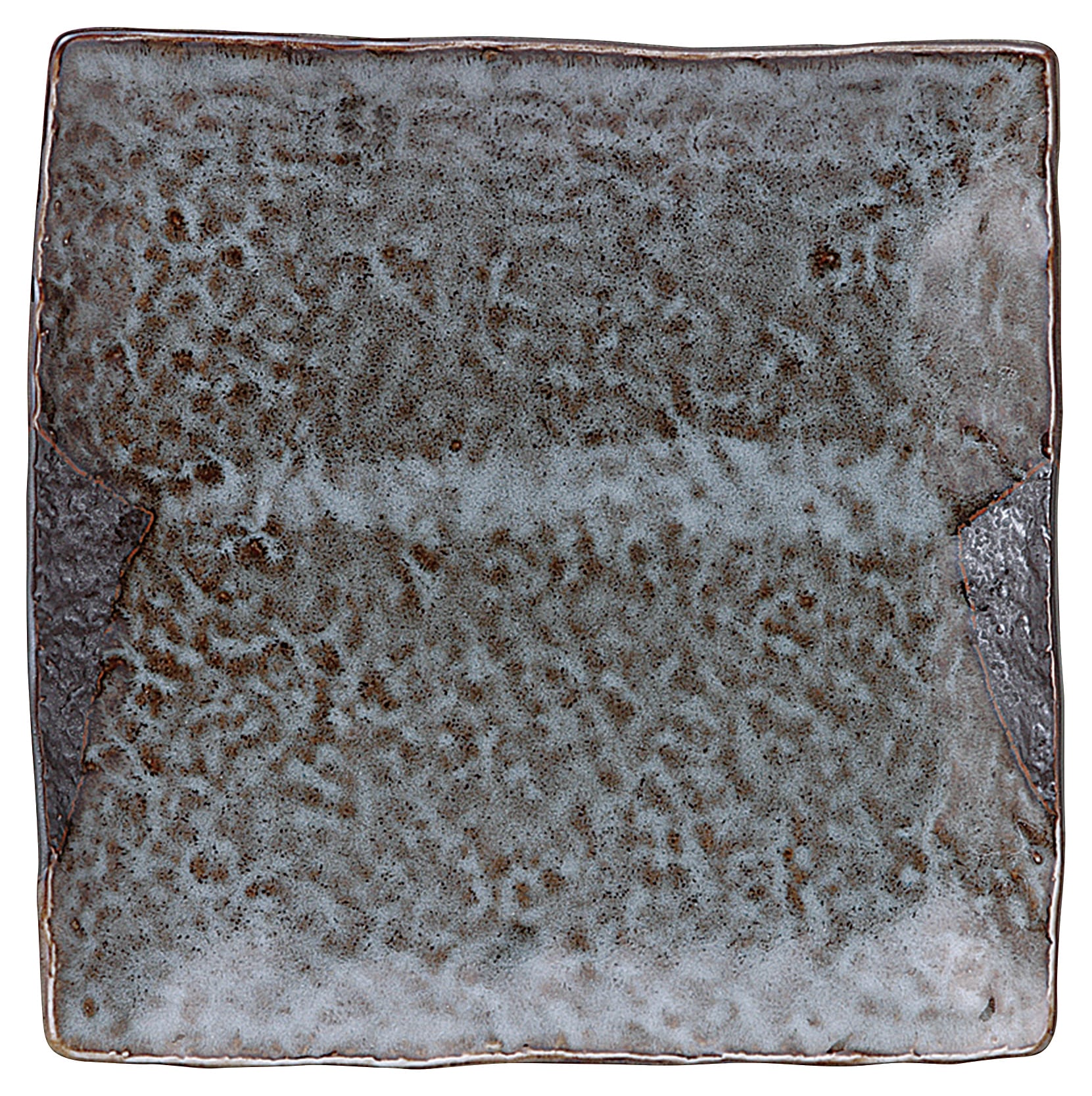 山万 山がすみ　石目7.0正角皿 1個（ご注文単位1個）【直送品】